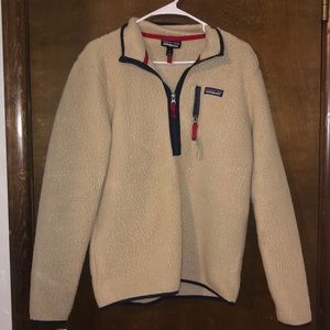 Patagonia pull over fleece